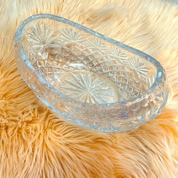 Other - Crystal Decorative Bowl Home Decor NEW!